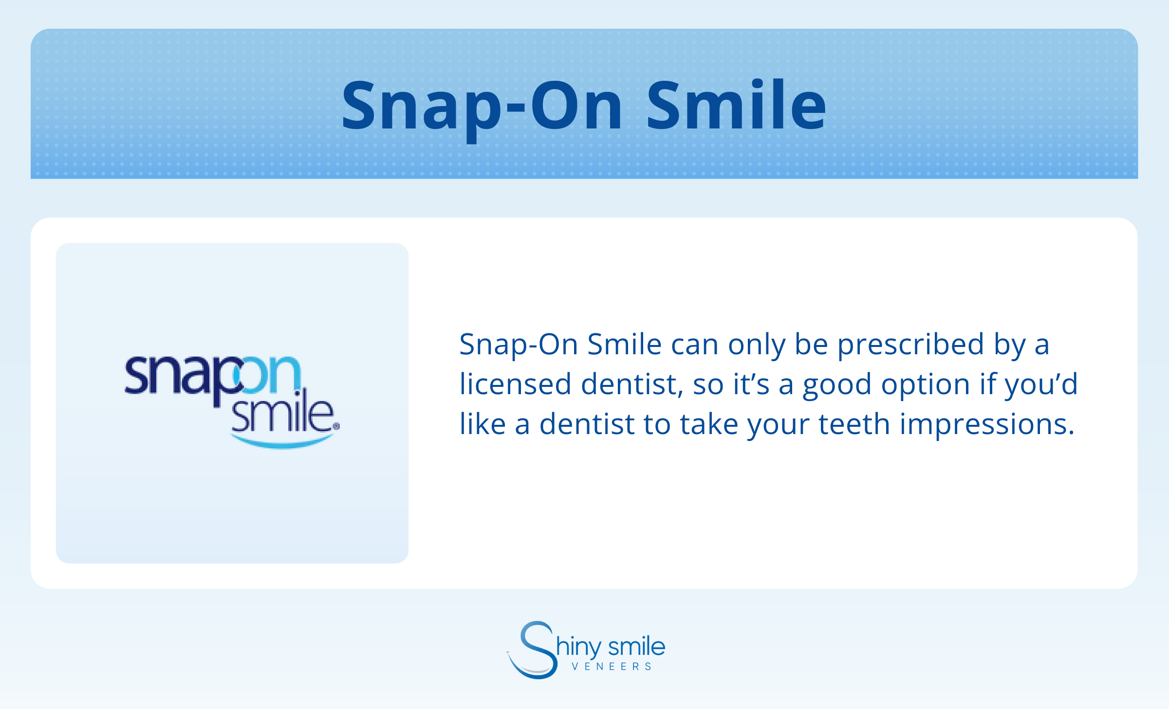 about Snap-on Smiles 